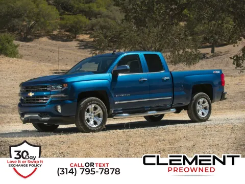 Black 2017 Chevrolet Silverado 1500 Custom for sale in St. Charles, MO