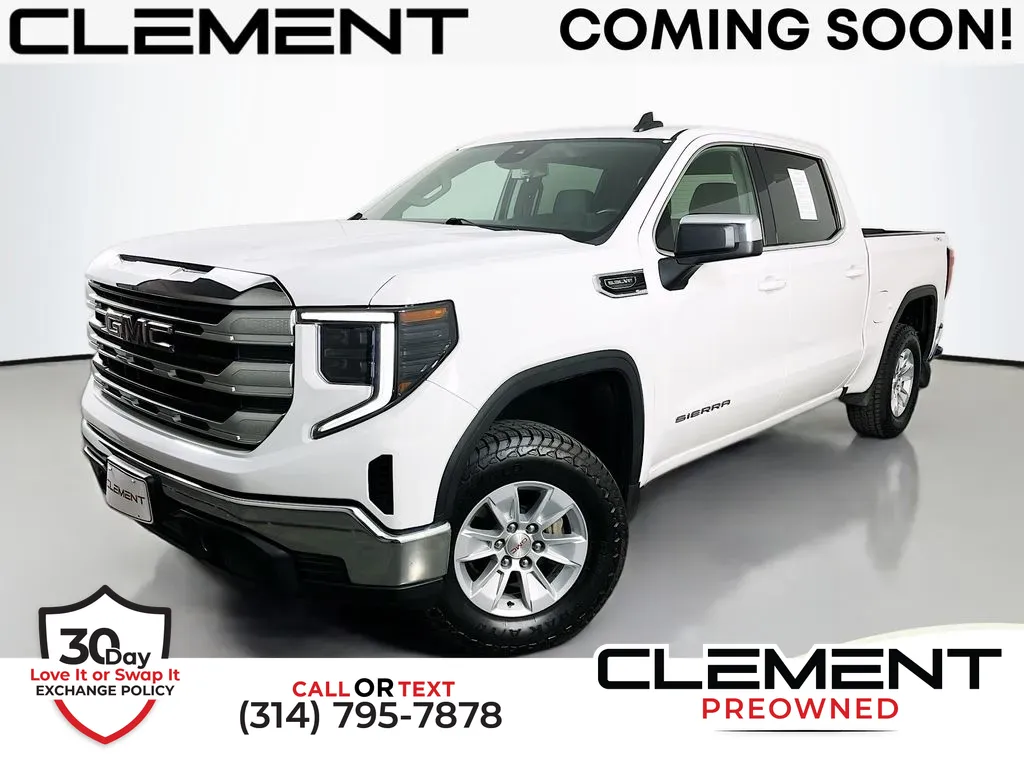 White 2023 GMC Sierra 1500 SLE for sale in St. Charles, MO