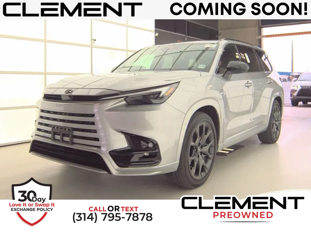 Silver 2025 Lexus TX 500h F SPORT Premium for sale in St. Charles, MO