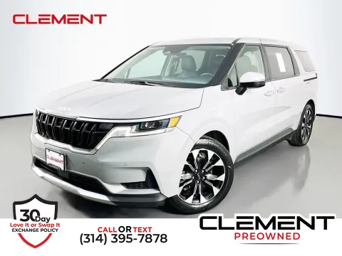 White 2024 Kia Carnival EX for sale in St. Charles, MO
