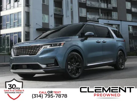 Silver 2024 Kia Carnival EX for sale in St. Charles, MO