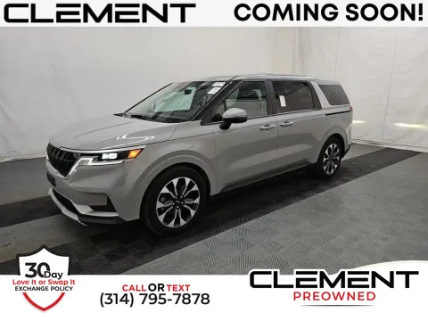 Silver 2024 Kia Carnival EX for sale in St. Charles, MO