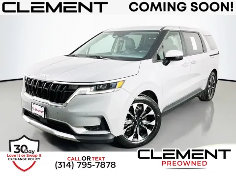 Silver 2024 Kia Carnival EX for sale in St. Charles, MO