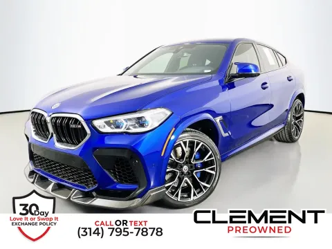 Blue 2023 BMW X6 M for sale in St. Charles, MO