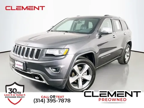 Gray 2015 Jeep Grand Cherokee Overland for sale in St. Charles, MO