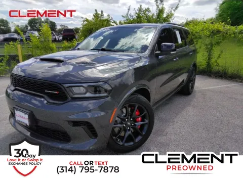 Gray 2024 Dodge Durango R/T Plus for sale in St. Charles, MO