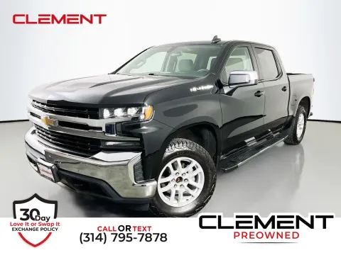 Black 2020 Chevrolet Silverado 1500 LT for sale in St. Charles, MO