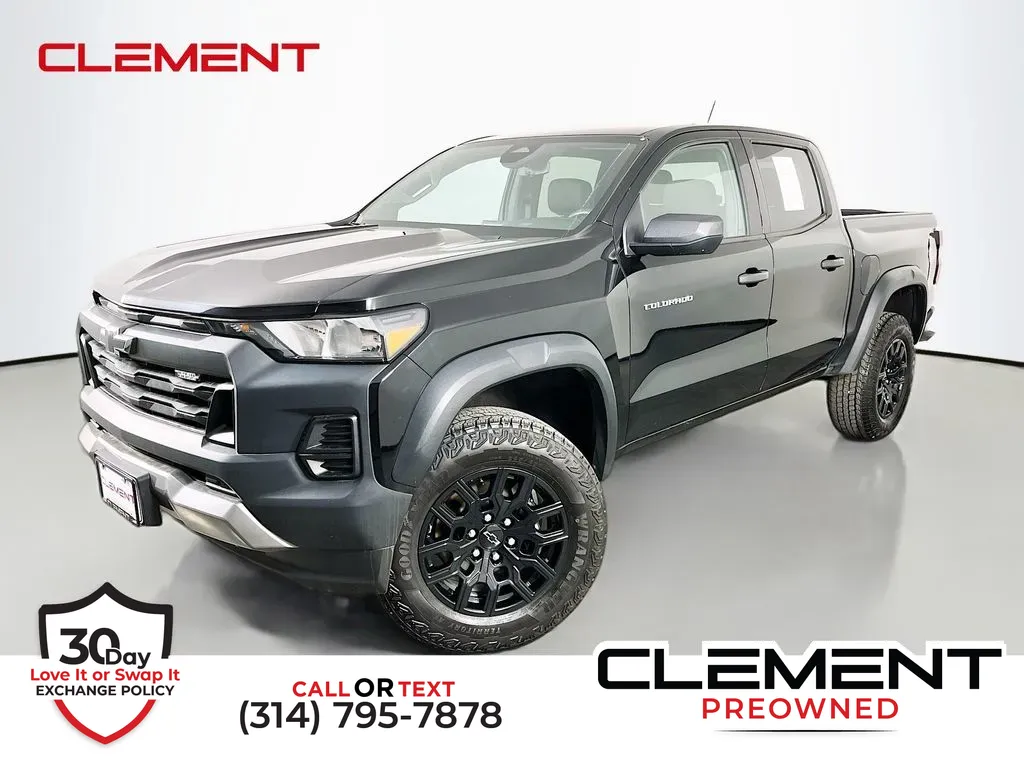 Black 2023 Chevrolet Colorado Trail Boss for sale in St. Charles, MO