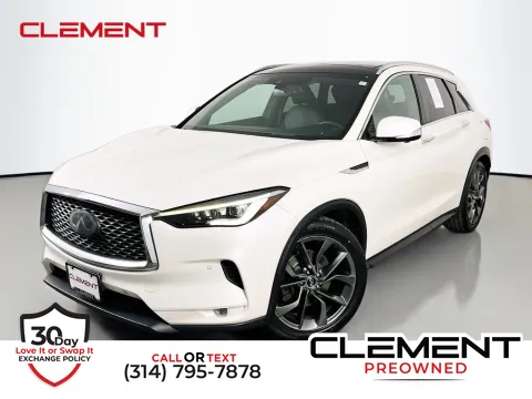 White 2019 INFINITI QX50 for sale in St. Charles, MO