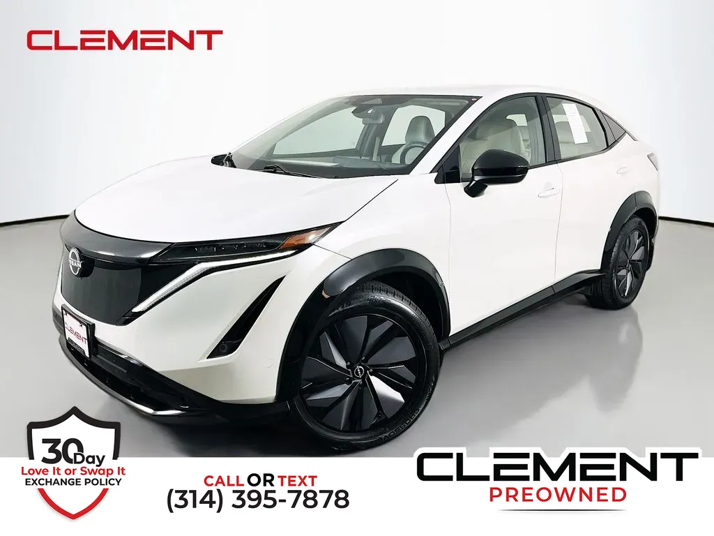White 2023 Nissan Ariya ENGAGE+ e-4ORCE for sale in St. Charles, MO