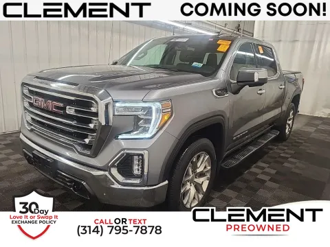 Silver 2019 GMC Sierra 1500 SLT for sale in St. Charles, MO