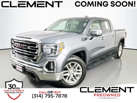 Silver 2019 GMC Sierra 1500 SLT for sale in St. Charles, MO
