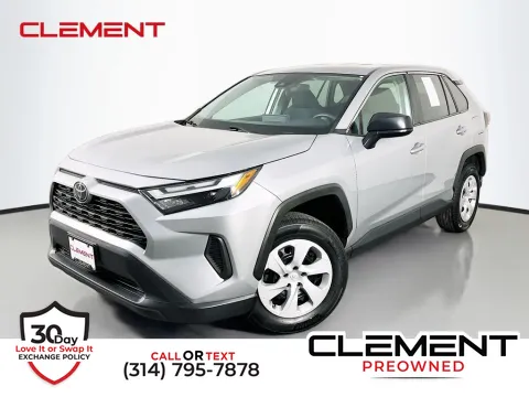 Silver 2024 Toyota RAV4 LE for sale in St. Charles, MO