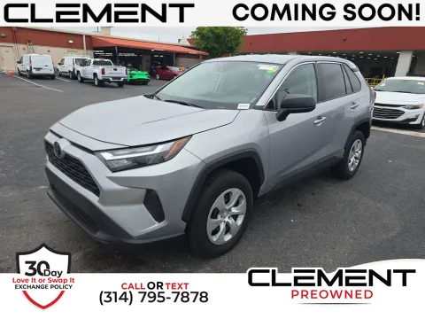 Silver 2024 Toyota RAV4 LE for sale in St. Charles, MO