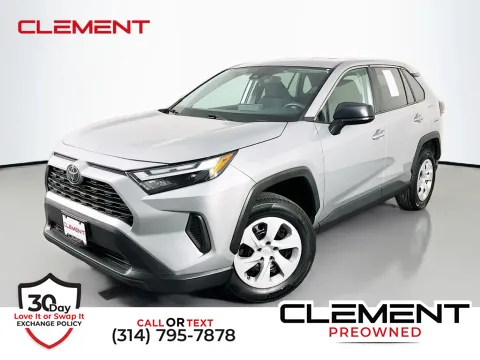 Silver 2024 Toyota RAV4 LE for sale in St. Charles, MO