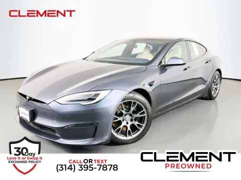 Silver 2022 Tesla Model S for sale in St. Charles, MO