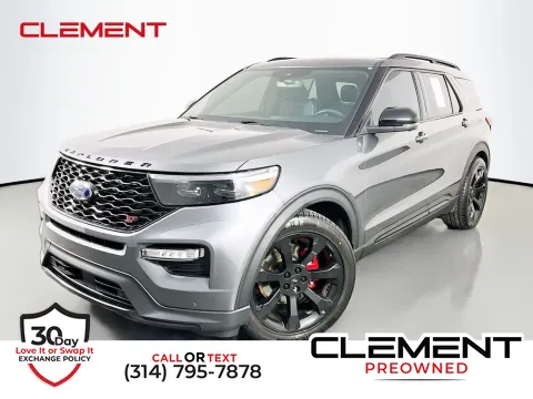 Gray 2023 Ford Explorer ST for sale in St. Charles, MO
