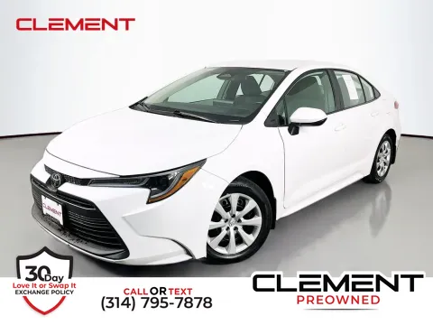 White 2025 Toyota Corolla LE for sale in St. Charles, MO