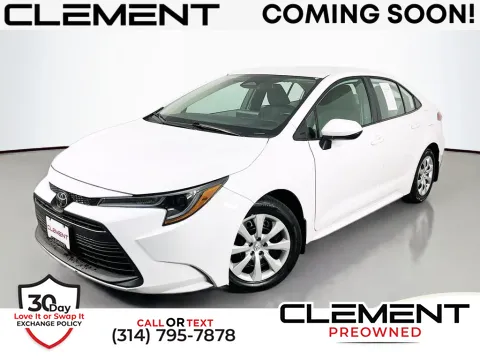 White 2025 Toyota Corolla LE for sale in St. Charles, MO