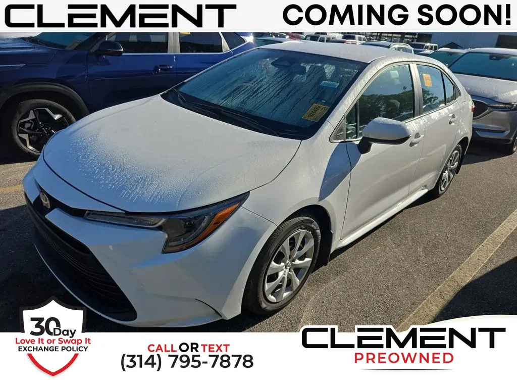 White 2025 Toyota Corolla LE for sale in St. Charles, MO