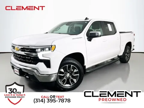 White 2023 Chevrolet Silverado 1500 LT for sale in St. Charles, MO