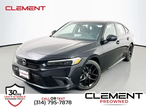 Black 2024 Honda Civic Sport for sale in St. Charles, MO