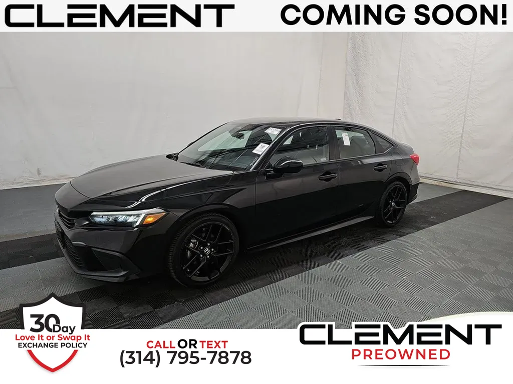 Black 2024 Honda Civic Sport for sale in St. Charles, MO