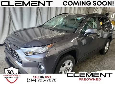 Gray 2021 Toyota RAV4 XLE for sale in St. Charles, MO