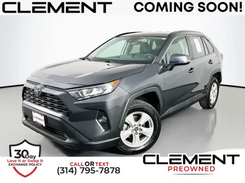 Gray 2021 Toyota RAV4 XLE for sale in St. Charles, MO