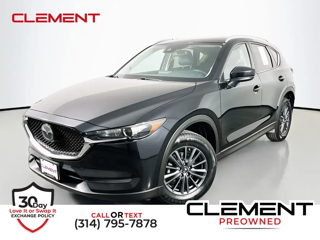 Black 2020 Mazda CX-5 Touring for sale in St. Charles, MO