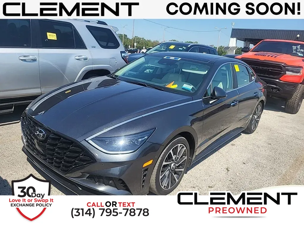 Gray 2022 Hyundai Sonata Limited for sale in St. Charles, MO