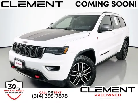 White 2018 Jeep Grand Cherokee Trailhawk for sale in St. Charles, MO