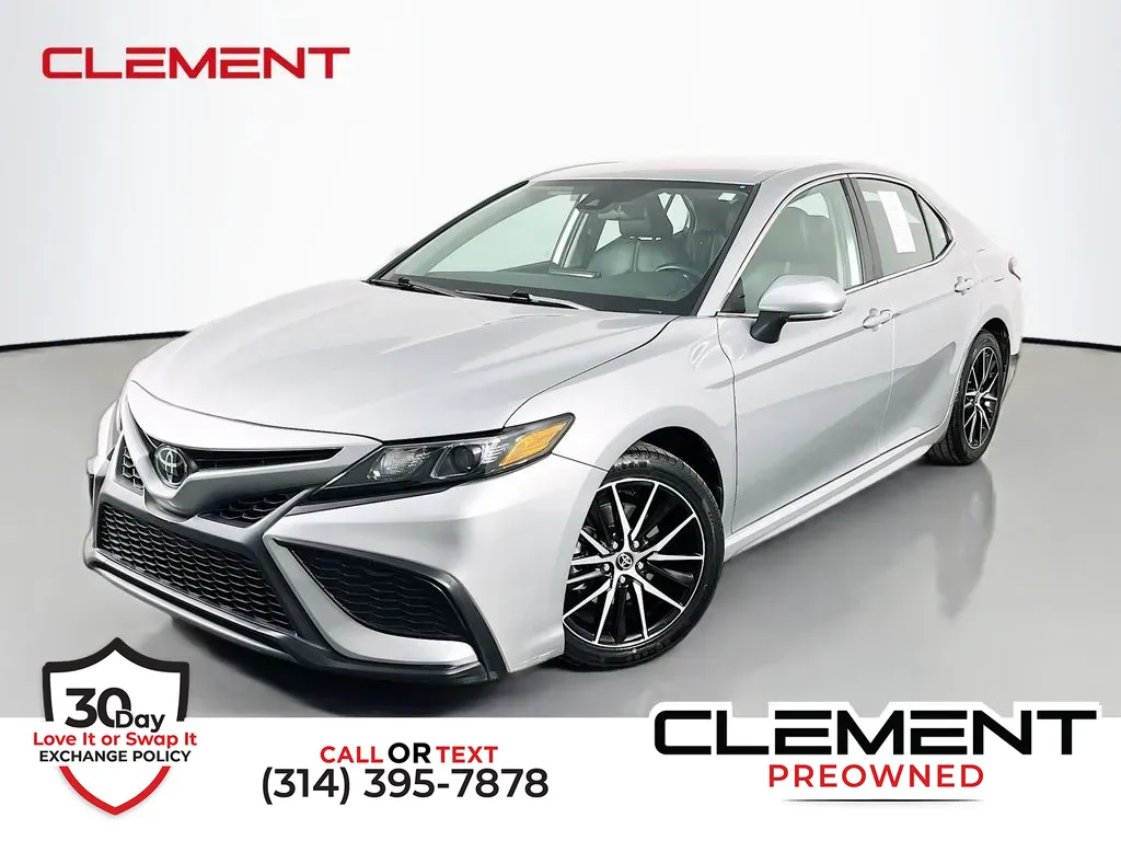 Silver 2023 Toyota Camry SE for sale in St. Charles, MO