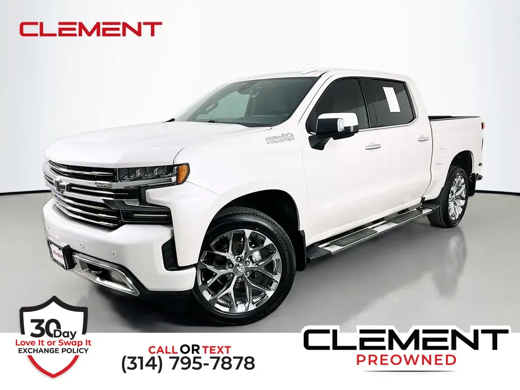 White 2020 Chevrolet Silverado 1500 High Country for sale in St. Charles, MO
