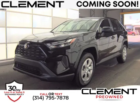 Black 2025 Toyota RAV4 LE for sale in St. Charles, MO