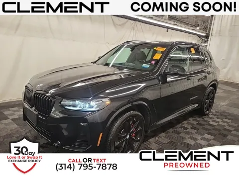 Black 2024 BMW X3 xDrive30i for sale in St. Charles, MO