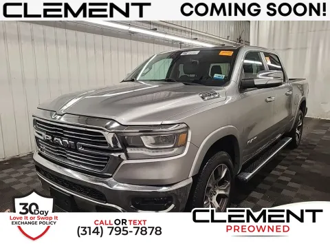 Silver 2019 Ram 1500 Laramie for sale in St. Charles, MO