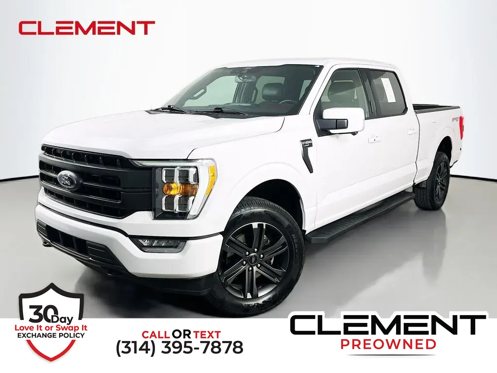 White 2021 Ford F-150 Lariat for sale in St. Charles, MO