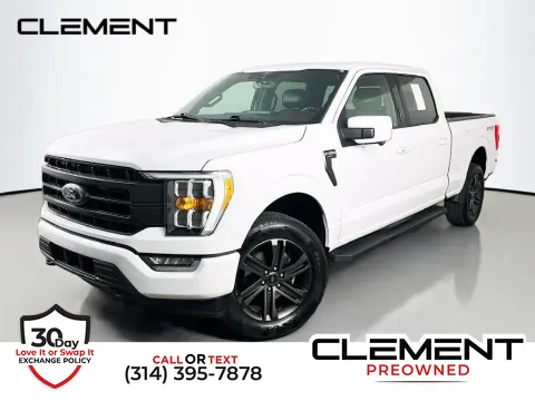 White 2021 Ford F-150 Lariat for sale in St. Charles, MO