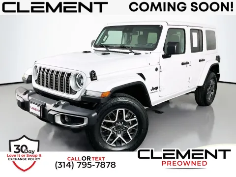 White 2025 Jeep Wrangler Sahara for sale in St. Charles, MO