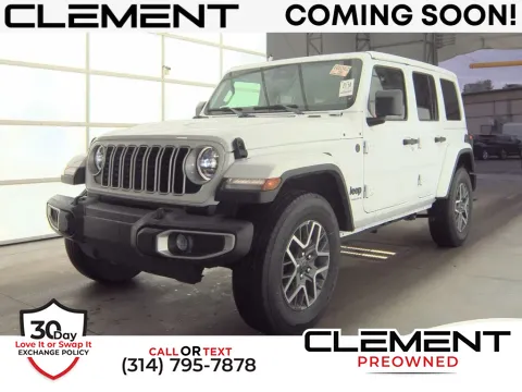 White 2025 Jeep Wrangler Sahara for sale in St. Charles, MO
