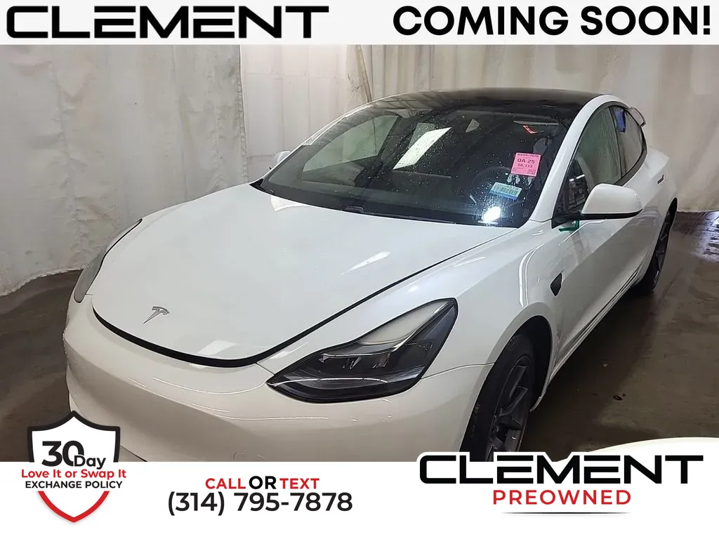 Used 2021 Tesla Model 3 Base with VIN 5YJ3E1EA8MF907835 for sale in Florissant, MO