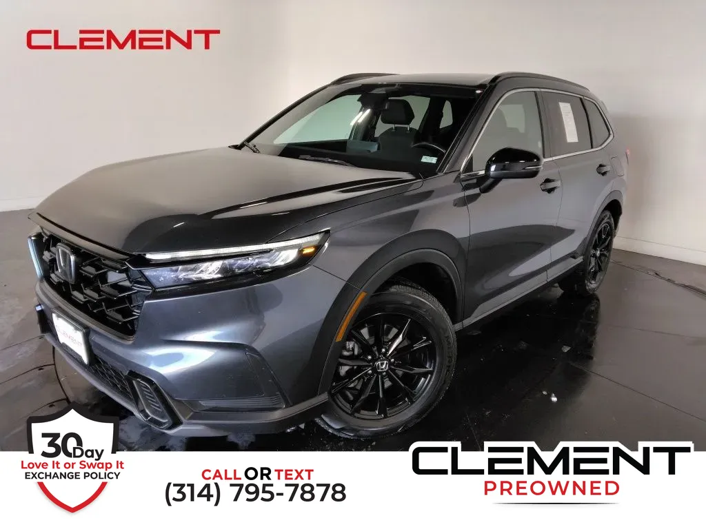 Blue 2024 Honda CR-V Hybrid Sport for sale in St. Charles, MO