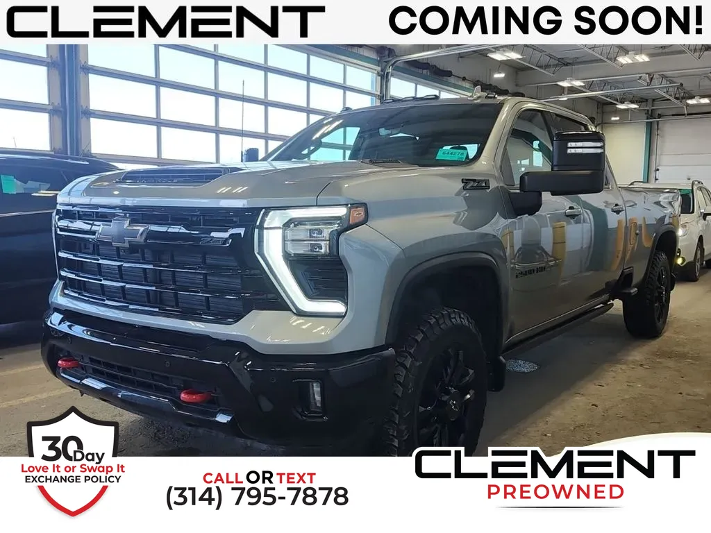 Gray 2025 Chevrolet Silverado 2500HD LTZ for sale in St. Charles, MO