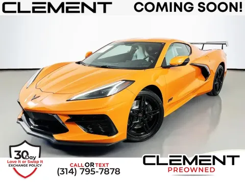 Orange 2023 Chevrolet Corvette Stingray for sale in St. Charles, MO
