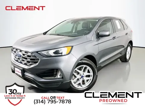 Gray 2021 Ford Edge SEL for sale in St. Charles, MO