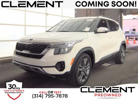 White 2021 Kia Seltos S for sale in St. Charles, MO