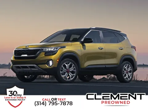 White 2021 Kia Seltos S for sale in St. Charles, MO