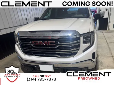White 2022 GMC Sierra 1500 SLT for sale in St. Charles, MO