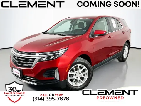 Red 2022 Chevrolet Equinox LT for sale in St. Charles, MO